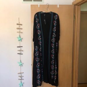 Curvations Gauze open Dress /Cover up/Topper